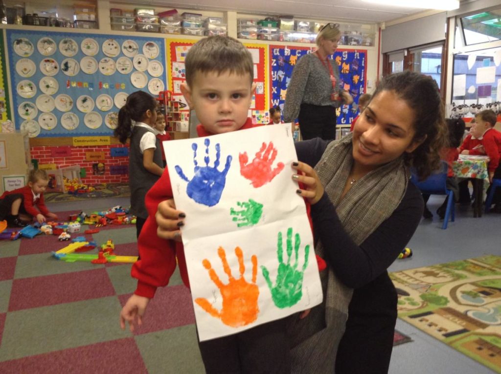 Hand print homework! – Ernesford Grange Primary School